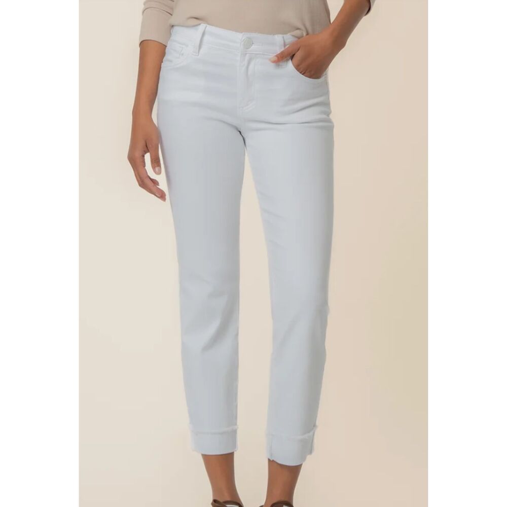 KUT Amy Mid Rise Crop Straight Leg Size 18